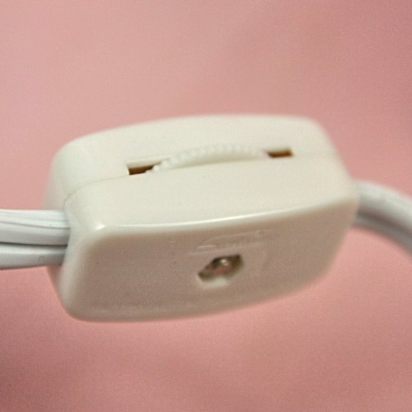 Shangpin Lighting Electric Night Light Base Red Bulb Christmas Snowflake Splat - Picture 7 of 9